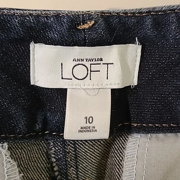 Loft Y2K Wide Leg Trouser Jeans Size 10 - Picture 6 of 7